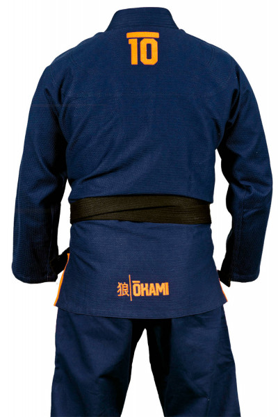 OKAMI BJJ Gi Anniversary - naviblue